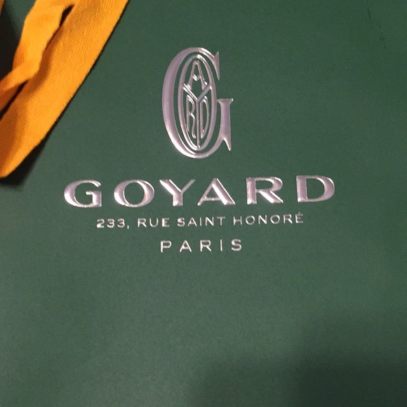 Goyard shopping bag, tissue and ribbon - Picture 3 of 6